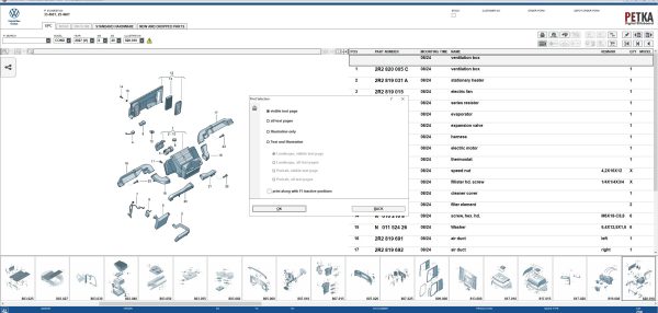 VMware Volkswagen Truck Bus EPC 8.3 01.2026 1636 Spare Parts Catalog Program 5