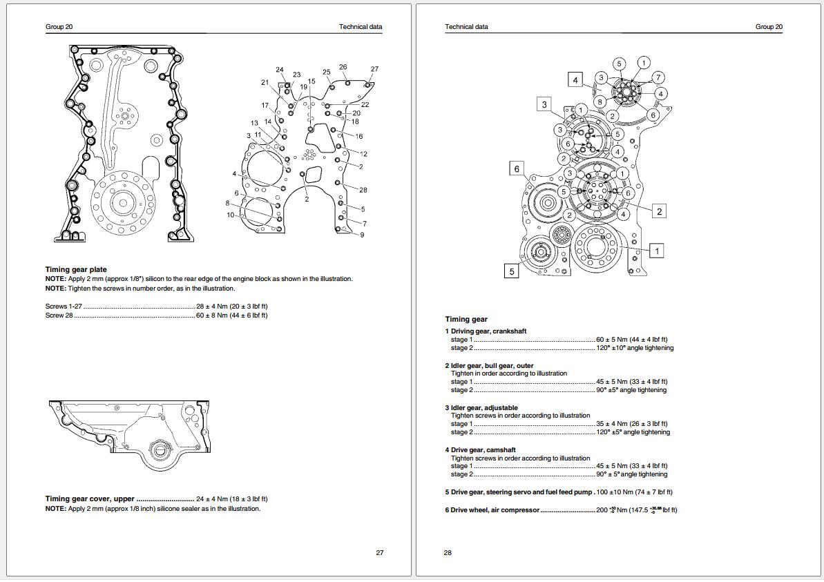 Volvo Penta Engine TAD1640 TAD1641 TAD1642 Workshop Repair Manual 2