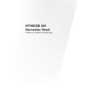 Waratah Harvester Head HTH622B SIII Component Technical Manual CTM10110 (1)
