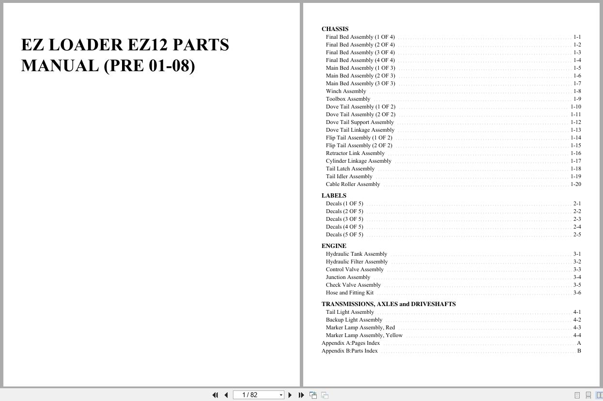 Xtreme EZ Loader EZ12 (PRE 01 08) Parts Manual 2023 (1)