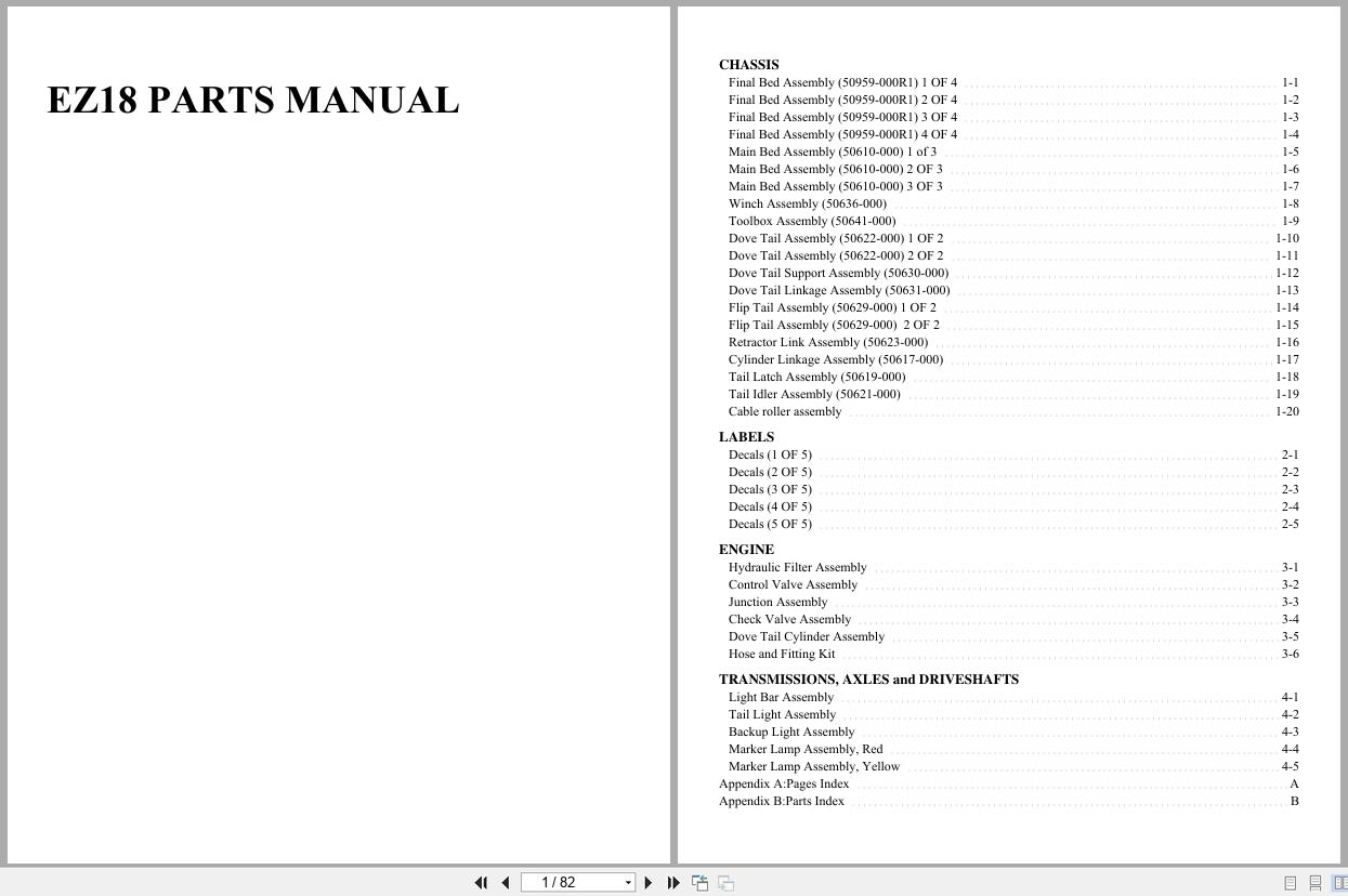 Xtreme EZ Loader EZ18 Parts Manual 2023 (1)