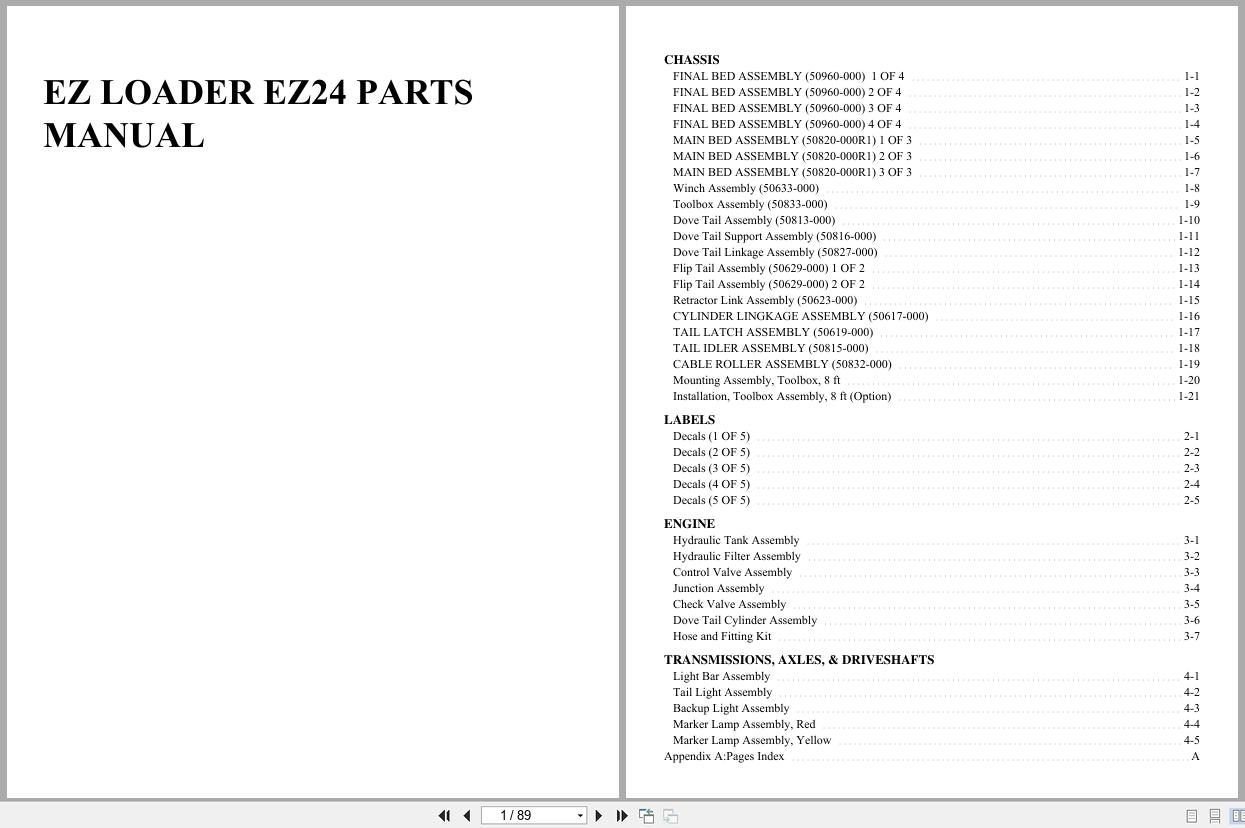 Xtreme EZ Loader EZ24 Parts Manual 2023 (1)