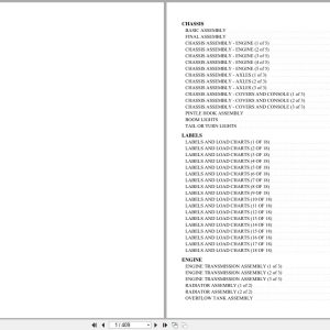 Xtreme Telehandler XR1045 Parts Manual 2023 (1)