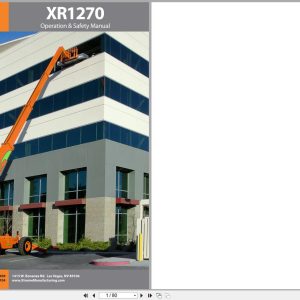 Xtreme Telehandler XR1270 Operation Safety Manual 24936 000 (1)