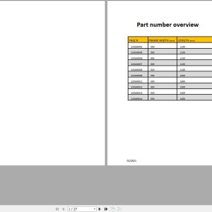 Yale Pallet Truck MPC14 A620 Parts Manual 2021 1