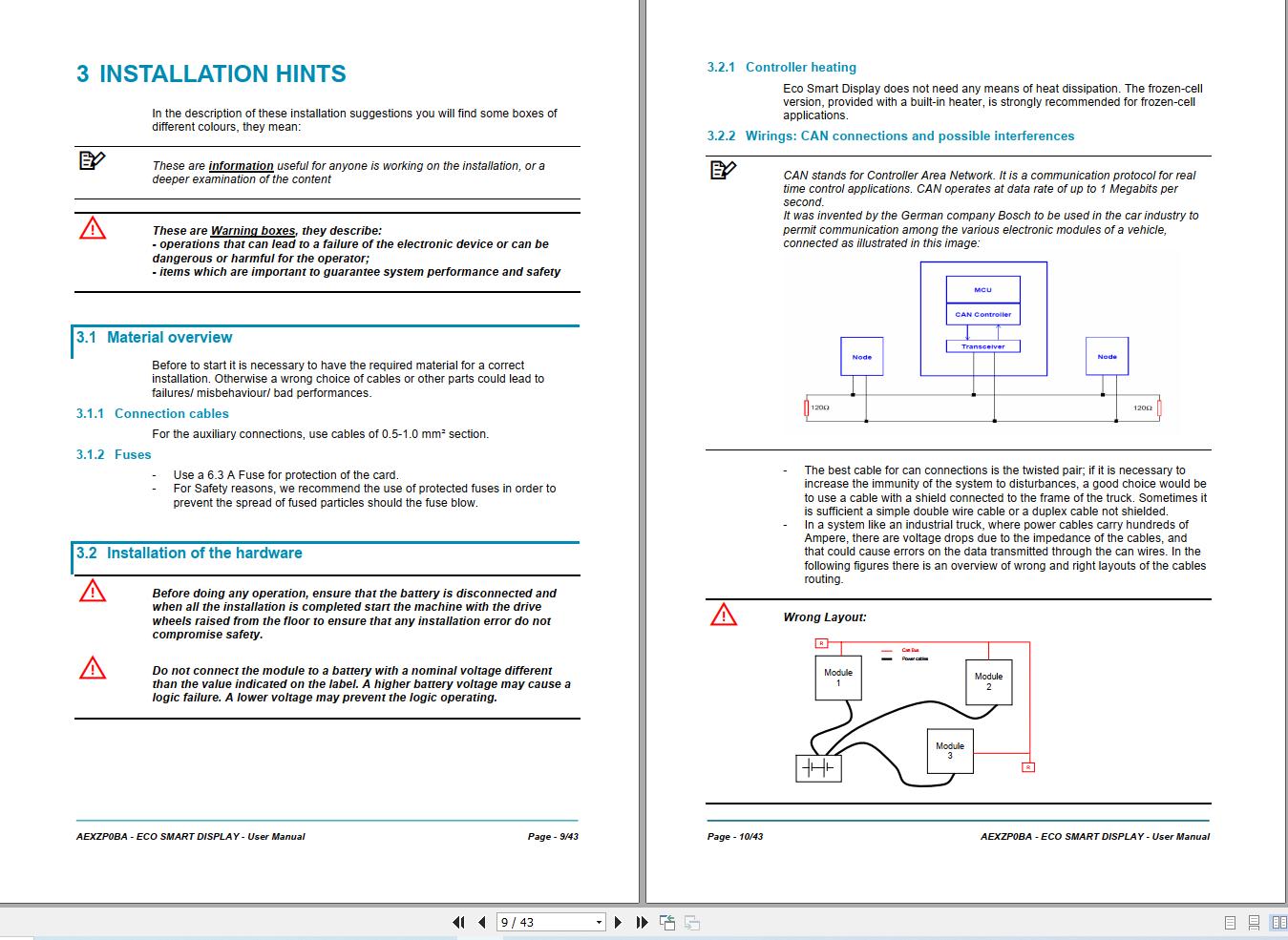 Zapi Eco Smart Display User Manual 2