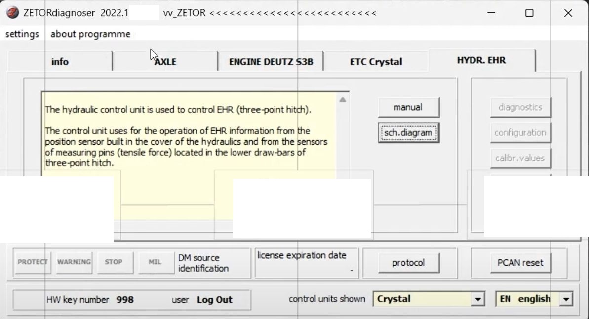 Zetor ZETORDiagnozer 01.2022 Diagnostic Program Remote 3