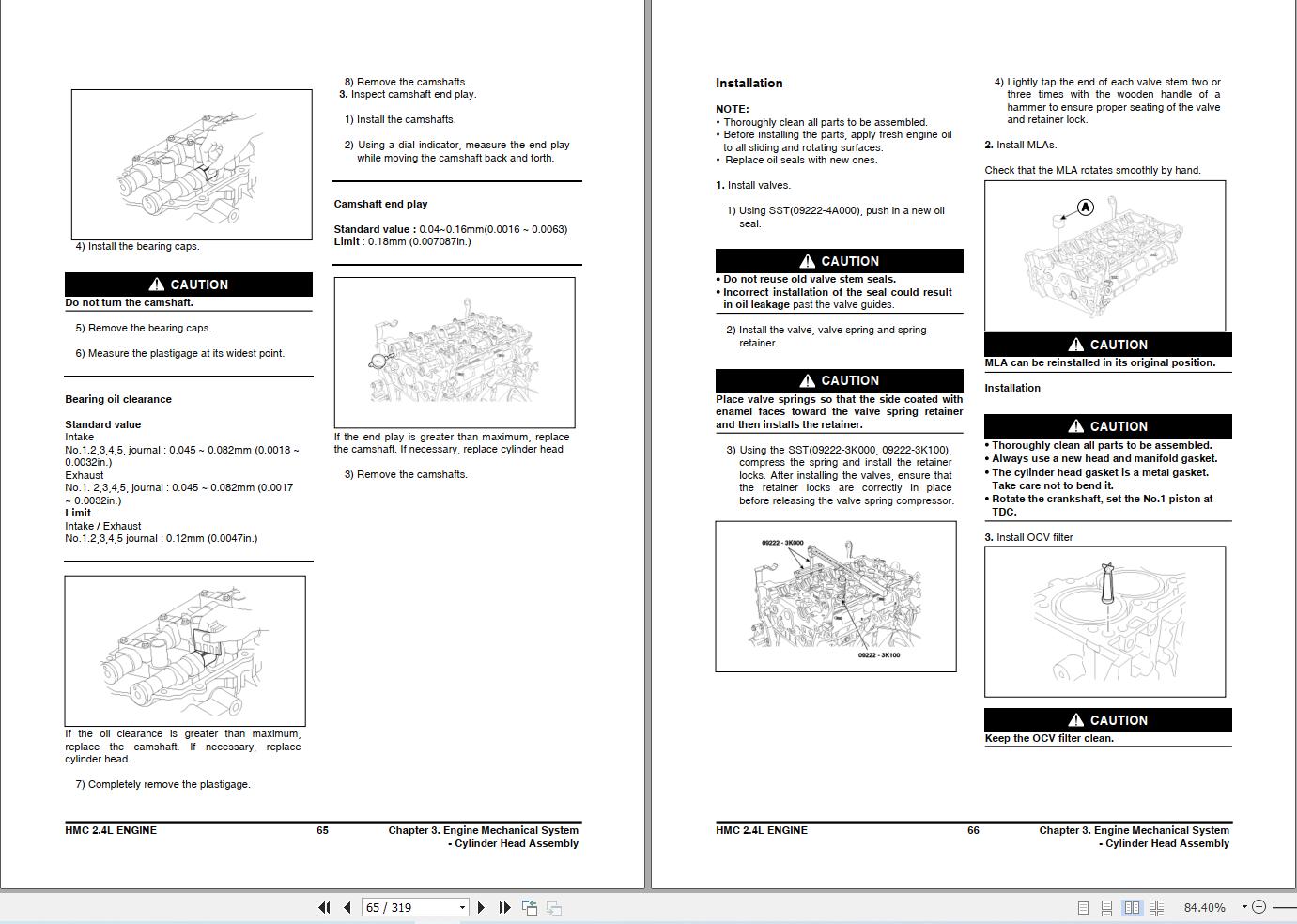 Bobcat Engine HMC 2.4L Service Manual DSB4531E00 2023 2