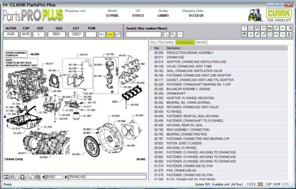 Clark ForkLift Parts Pro Plus EPC v569 02.2026 Spare Parts Catalog 3