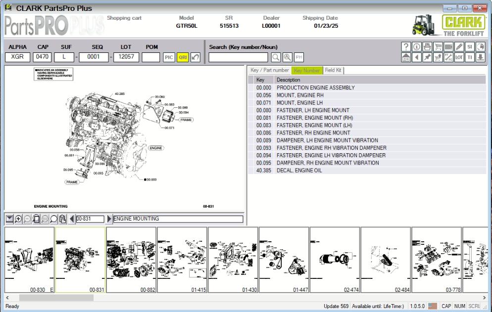 Clark ForkLift Parts Pro Plus EPC v569 02.2026 Spare Parts Catalog 4