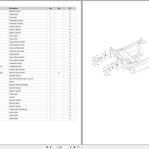 Doosan Forklift B10R5 B13R5 B15R5 B16R5 Parts Catalog SB1088 (1)