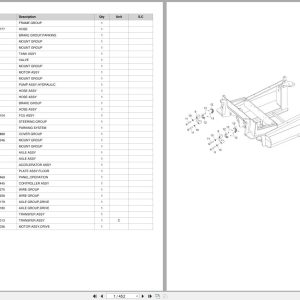Doosan Forklift B13R 5 B16R 5 Parts Catalog SB1088Y (1)