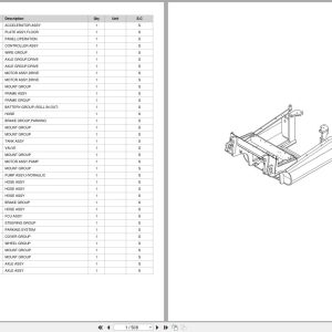 Doosan Forklift B13R 7 B15R 7 B16R 7 Parts Catalog SB1277E (1)