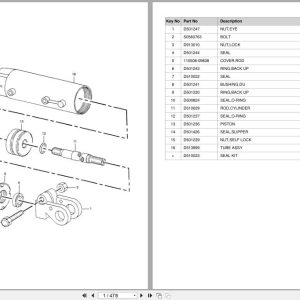Doosan Forklift B13T2 B15T2 B18T2 B20T2 PLUS Parts Catalog SB1041 (1)