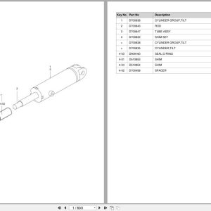 Doosan Forklift B20S2 B25S2 B30S2 Parts Catalog SB1003 (1)