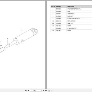 Doosan Forklift BC20S2 BC25S2 BC30S2 BC25SE2 Parts Catalog D290559 (1)