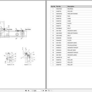 Doosan Forklift BR10S BR13S BR14S BR15S BR18S Parts Catalog D650027 (1)