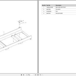 Doosan Forklift BR20S9 BR25S9 Parts Catalog SB1276 (1)