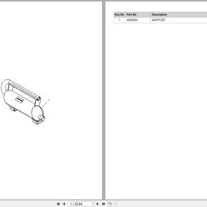 Doosan Forklift D15S5 D18S5 D20SC5 Parts Catalog SB1127 (1)