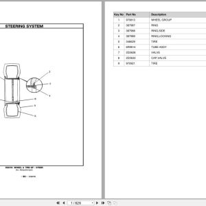 Doosan Forklift D20 2 D25 2 Parts Catalog D139177 (1)