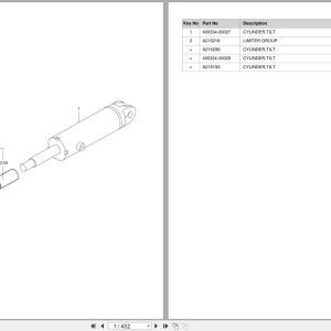Doosan Forklift D20A3 D25A3 D30A3 Parts Catalog SB1032 (1)