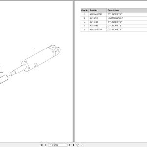Doosan Forklift D20S3 D25S3 D30S3 Parts Catalog SB1047 (1)