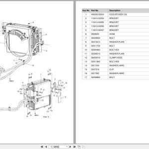 Doosan Forklift D20S7 D25S7 D30S7 D33S 7 D35C 7 Parts Catalog SB1262 (1)