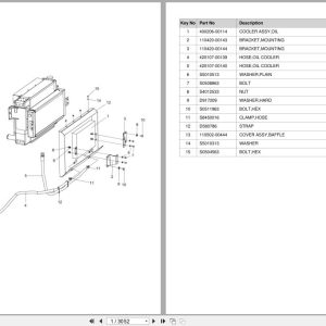 Doosan Forklift D35S5 D40S5 D45S5 D40SC5 D45SC5 D50SC5 D55SC5 Parts Catalog SB1137 (1)