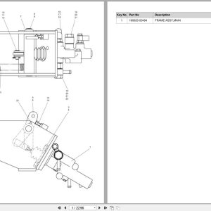 Doosan Forklift D80S7 D90S7 D34 81KW T4 Parts Catalog SB1181 (1)