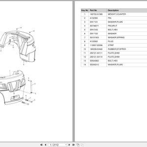 Doosan Forklift G60S7 G70S7 PSI E G Parts Catalog SB1245 (1)