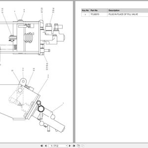 Doosan Forklift GC20S2 GC25S2 GC30S2 Parts Catalog D139172 (1)