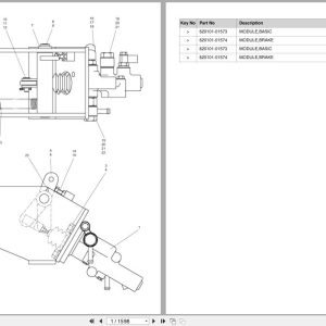 Doosan Forklift GC20S9 GC25S9 GC30S9 GC33S9 Parts Catalog SB1282 (1)
