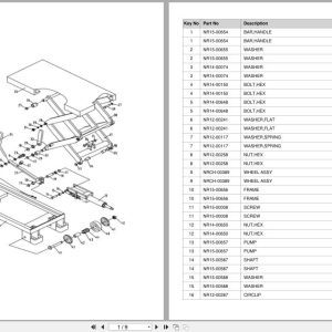 Doosan Lift Table LFT15D LFTE15D Equipment Parts Catalog SB1215 (1)