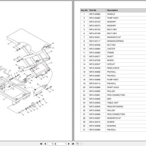 Doosan Lift Table LFT68DP Equipment Parts Catalog SB1222 (1)