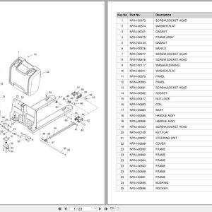 Doosan Walkie Pallet Truck BWE15S 7 Equipment Parts Catalog SB1170 (1)