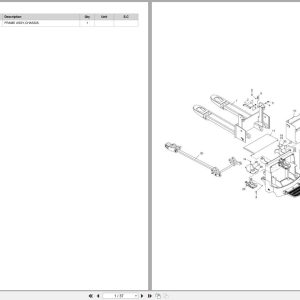 Doosan Walkie Pallet Truck BWP50 BWP60 BWP80 DM10 Equipment Parts Catalog SB5162Y (1)