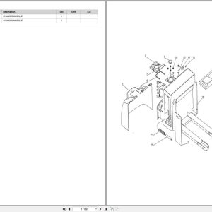 Doosan Walkie Pallet Truck BWS15 BWS20 DE10 DM10 DH10 Equipment Parts Catalog SB5158Y (1)