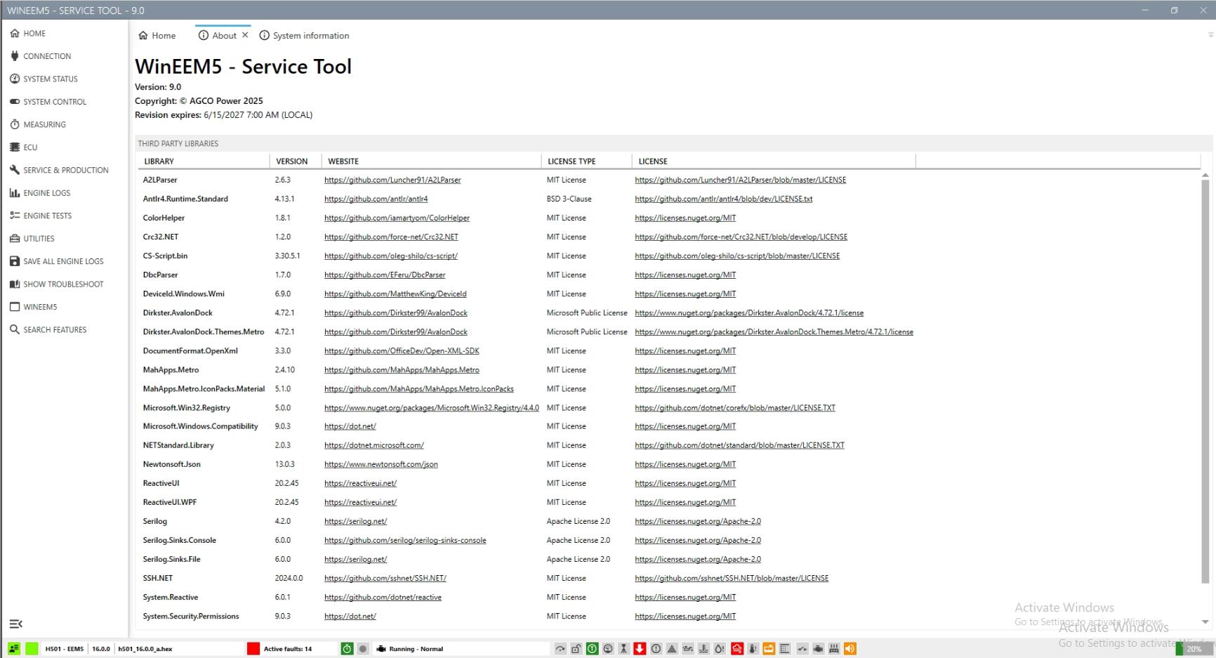 How To Fix Error AGCO WINEEM5 SERVICE TOOL 9.0 2025 Diagnostic Program (1)