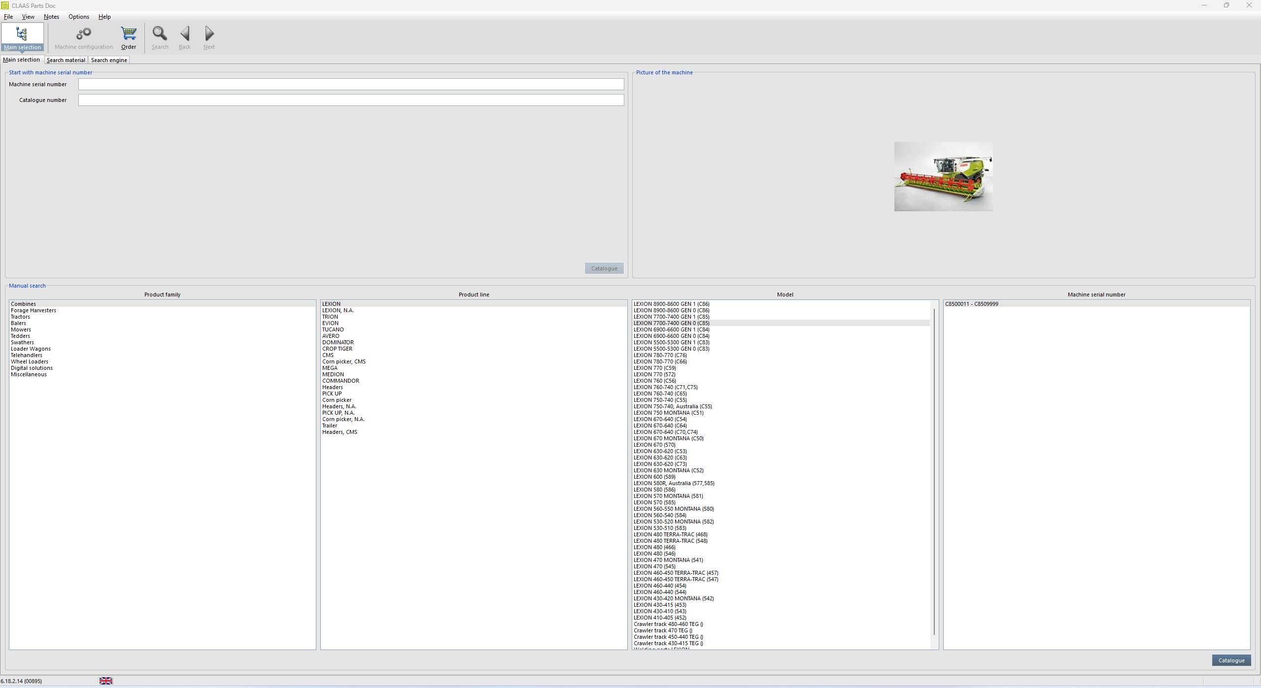 How To Fix Error Claas EPC Parts Doc 2.2 08.2025 895 Program (1)