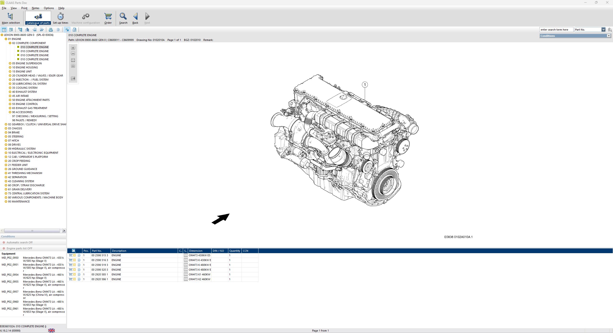 How To Fix Error Claas Parts Doc 2.2 08.2025 894 EPC Program (2)