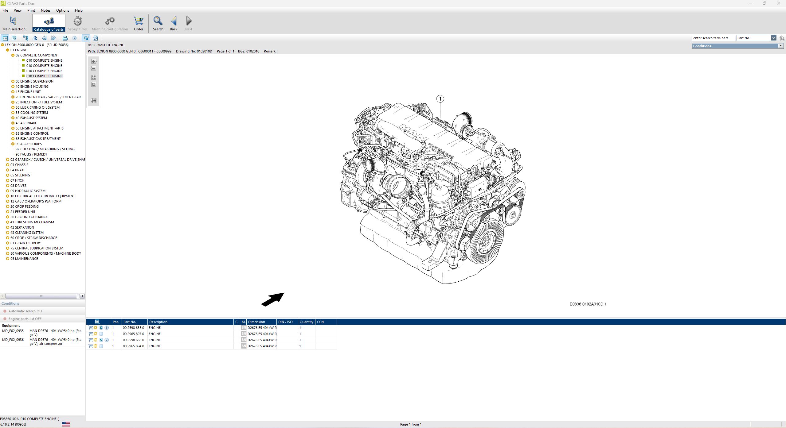 How To Fix Error Claas Parts Doc 2.2 11.2025 908 EPC Program (2)