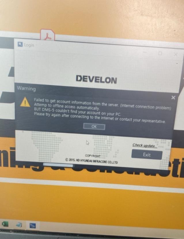How To Fix Error Doosan DMS Diagnostic Program (2)