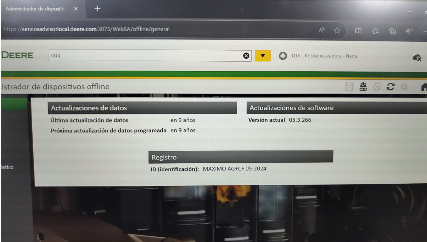 How To Fix Error John Deere SA 5.3.266 AG CF 05.2024 Diagnostic Program (1)