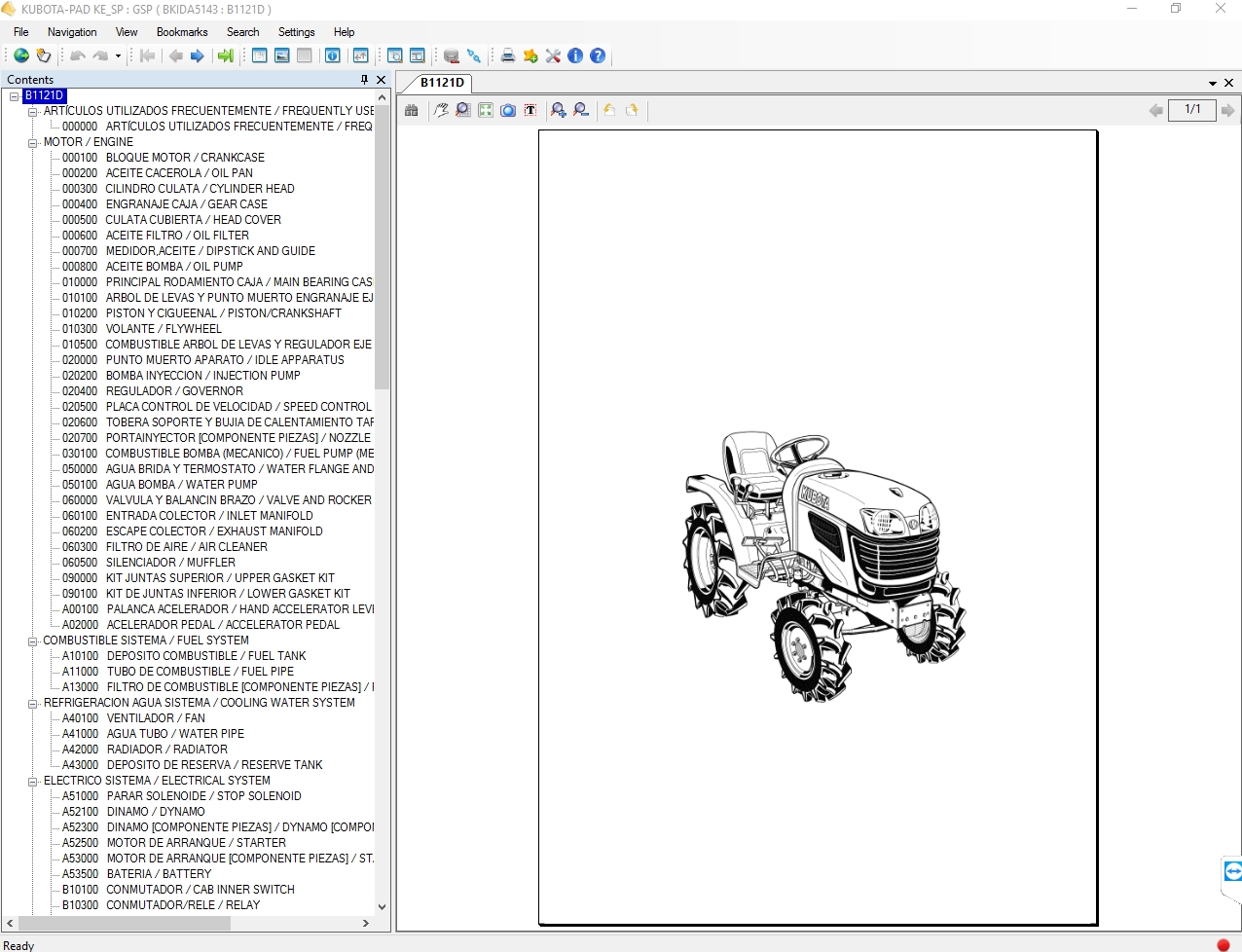 How To Fix Error Kubota KE SP EPC 10.2021 (2)