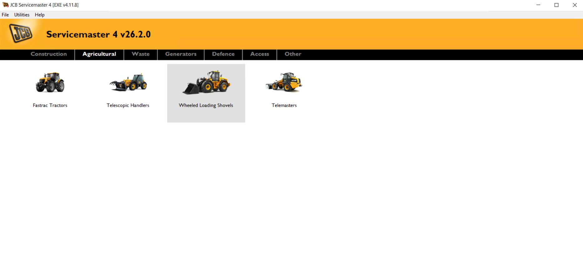 JCB ServiceMaster4 2026 v26.2.0 Diagnostic Software 2