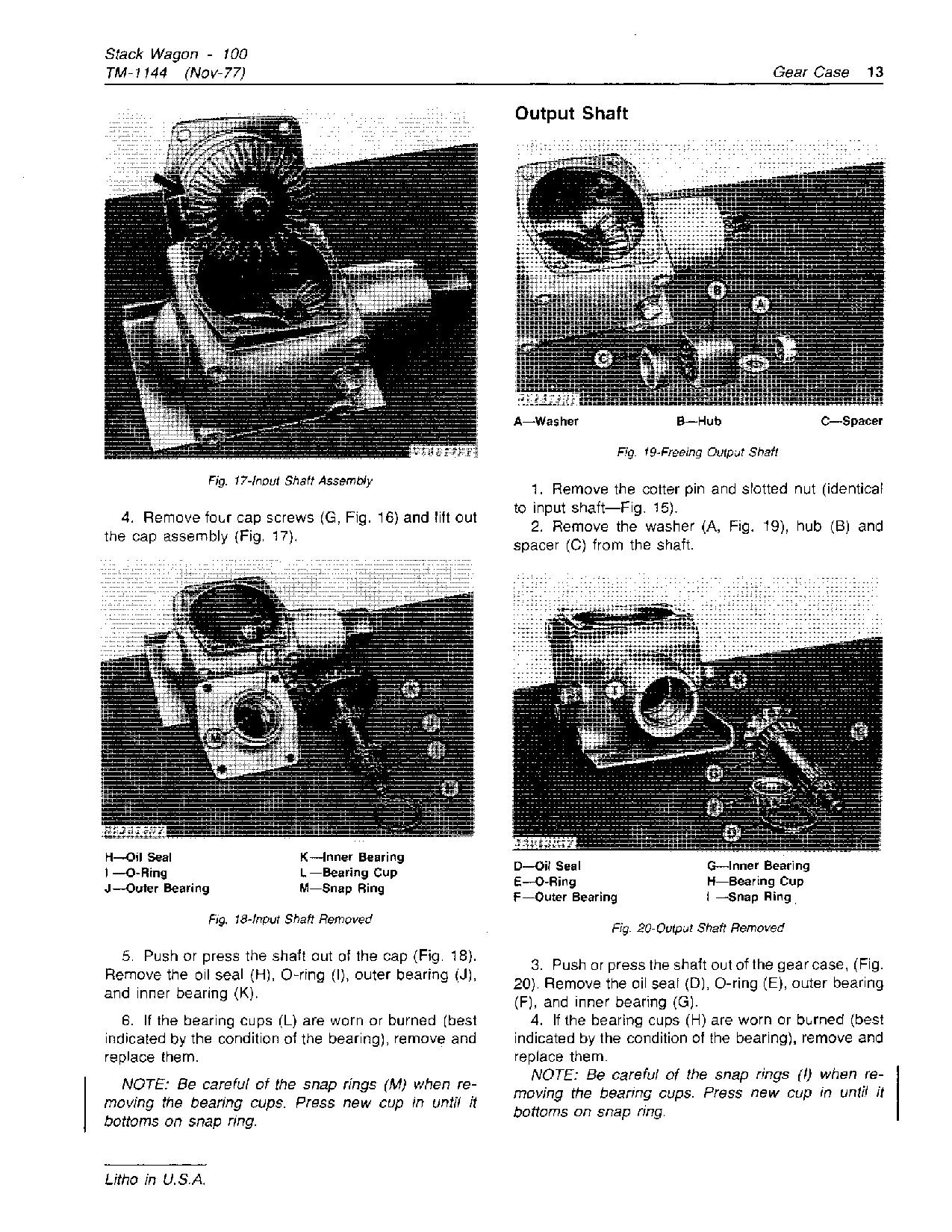 John Deere 100 Stack Wagons Technical Manual TM1144 (2)