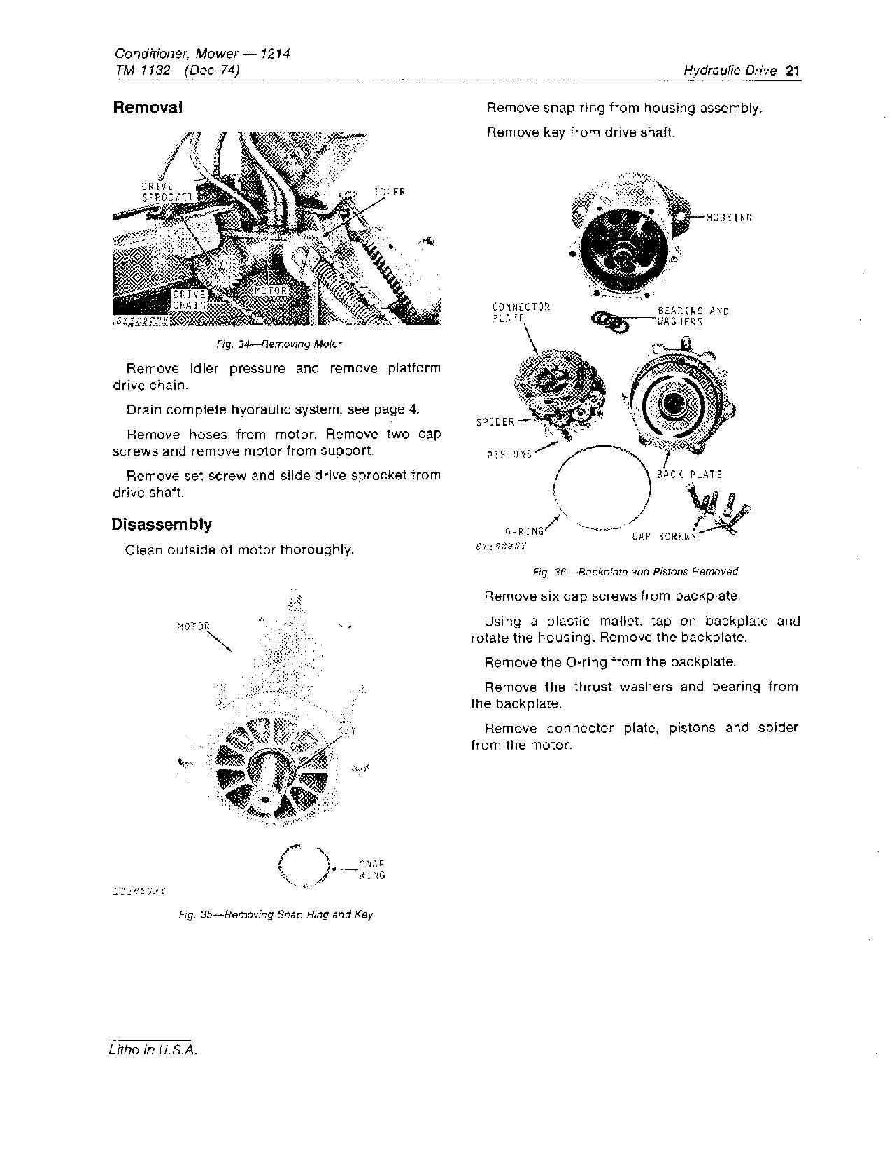 John Deere 1214 Mower Conditioners Technical Manual TM1132 (3)