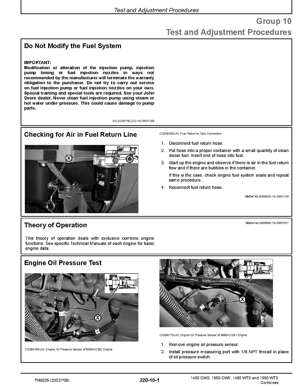 John Deere 1450 1550 CWS WTS Operation Test Manual TM8235 (2)