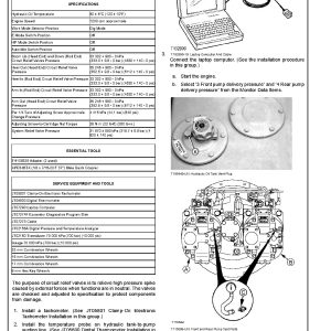 John Deere 200LC 330LC 370 Excavator Loggers Operation Test Manual Supplement TM1827 (4)