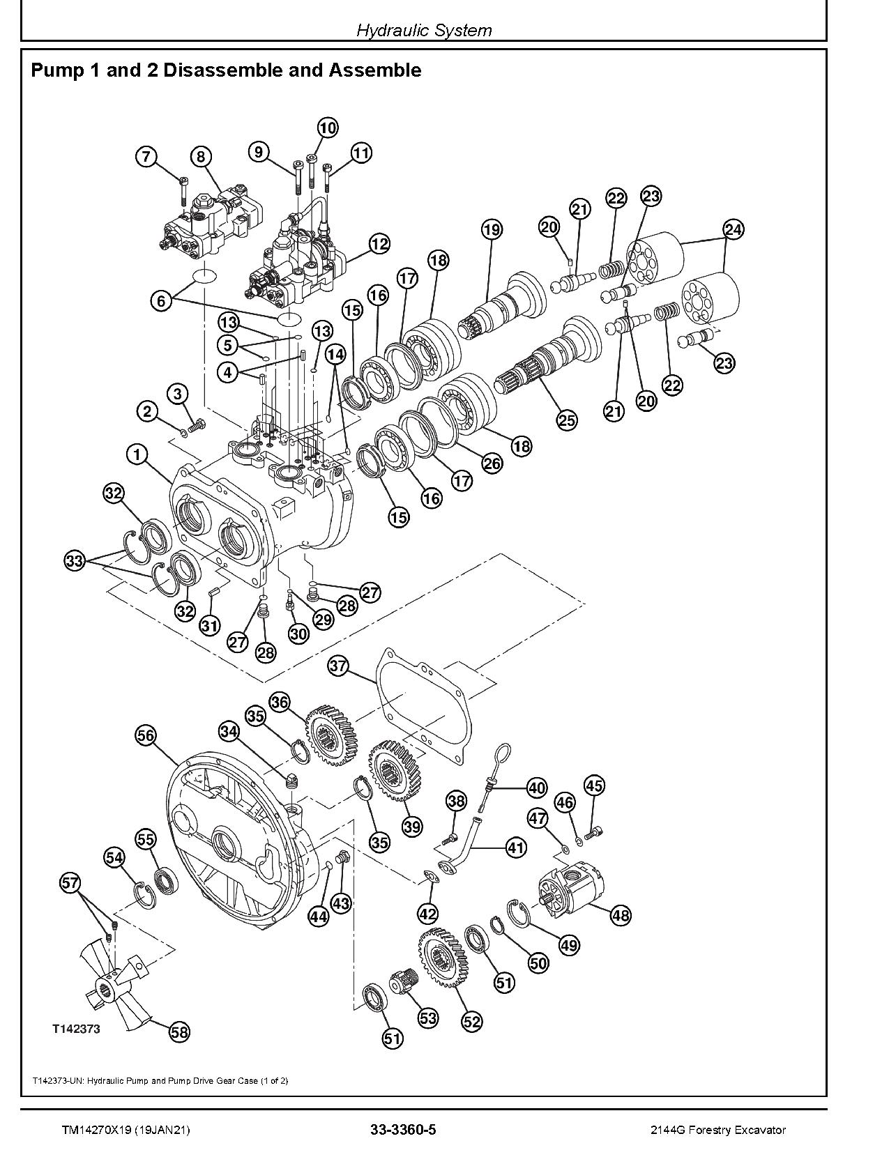 John Deere 2144G Forestry Excavators Repair Manual TM14270X19 (3)